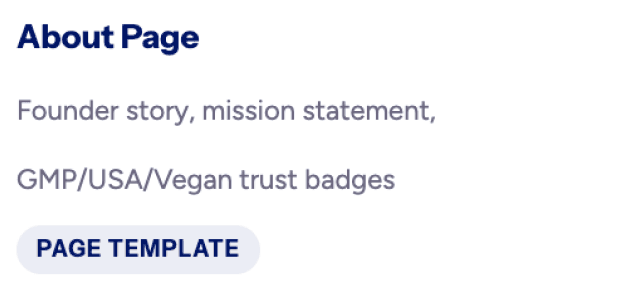 About Page detail